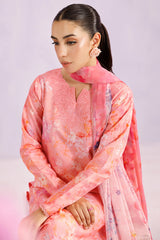 Farasha Printed Essentials ’26 | Blush Satin