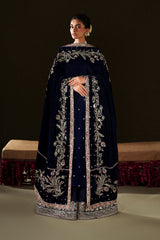 Iznik | IV-76 Embroidered Velvet | Velvet Edit11