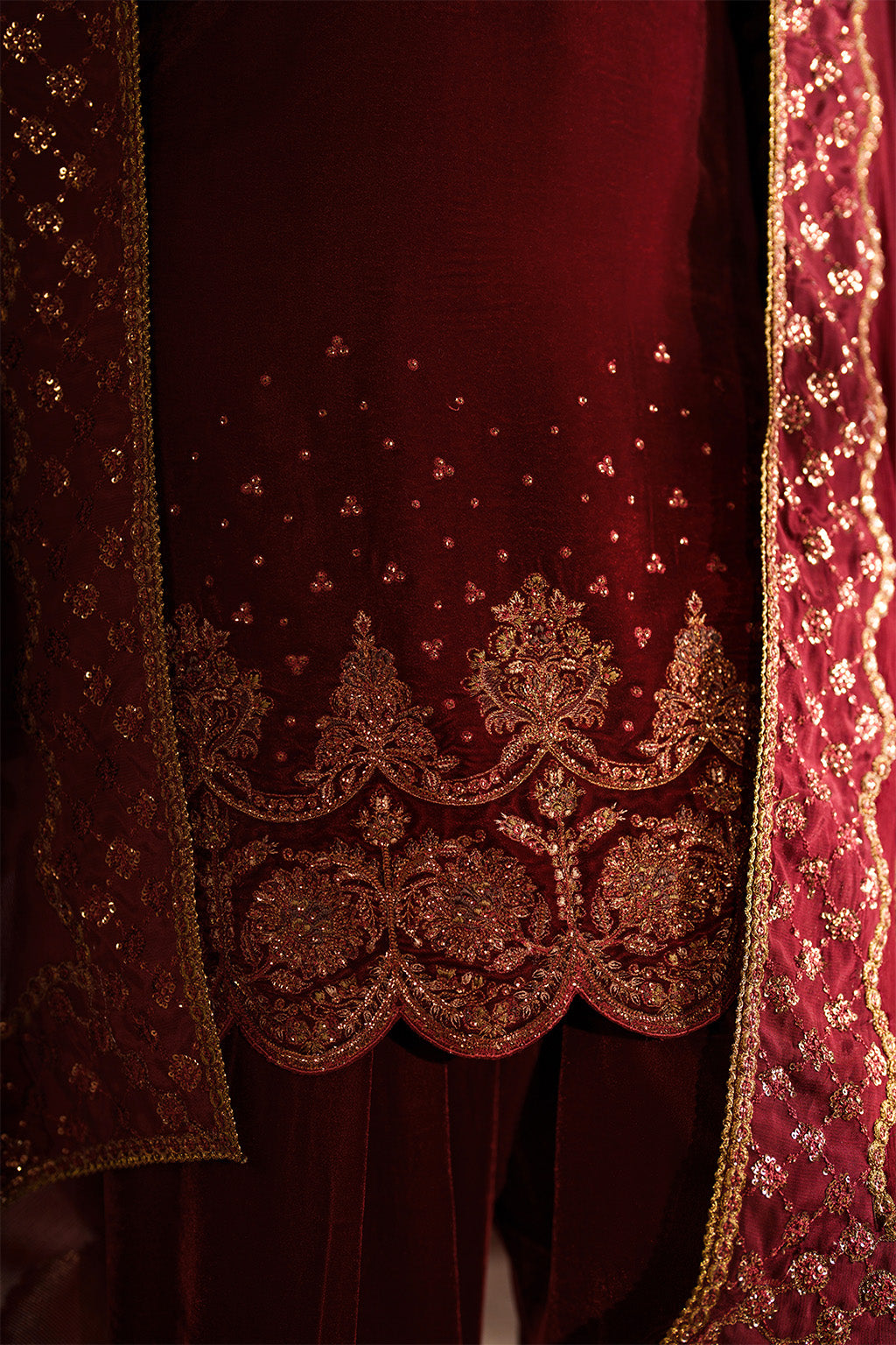 Iznik winter formal embroidered outfit