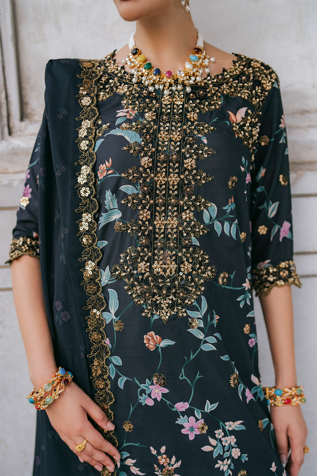 Printed Formals'24 By Iznik UE-317