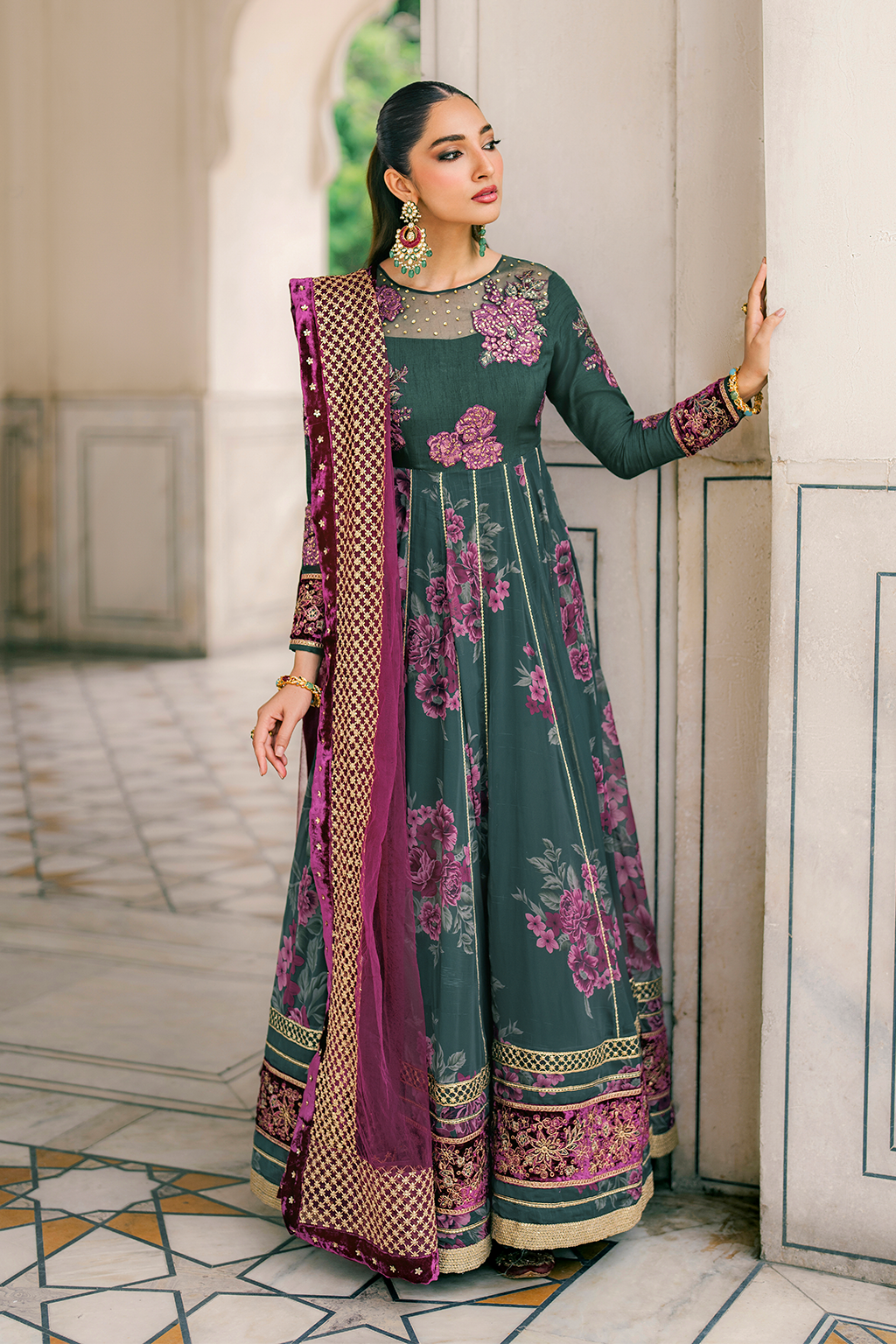 Printed Formals'24 By Iznik UE-319