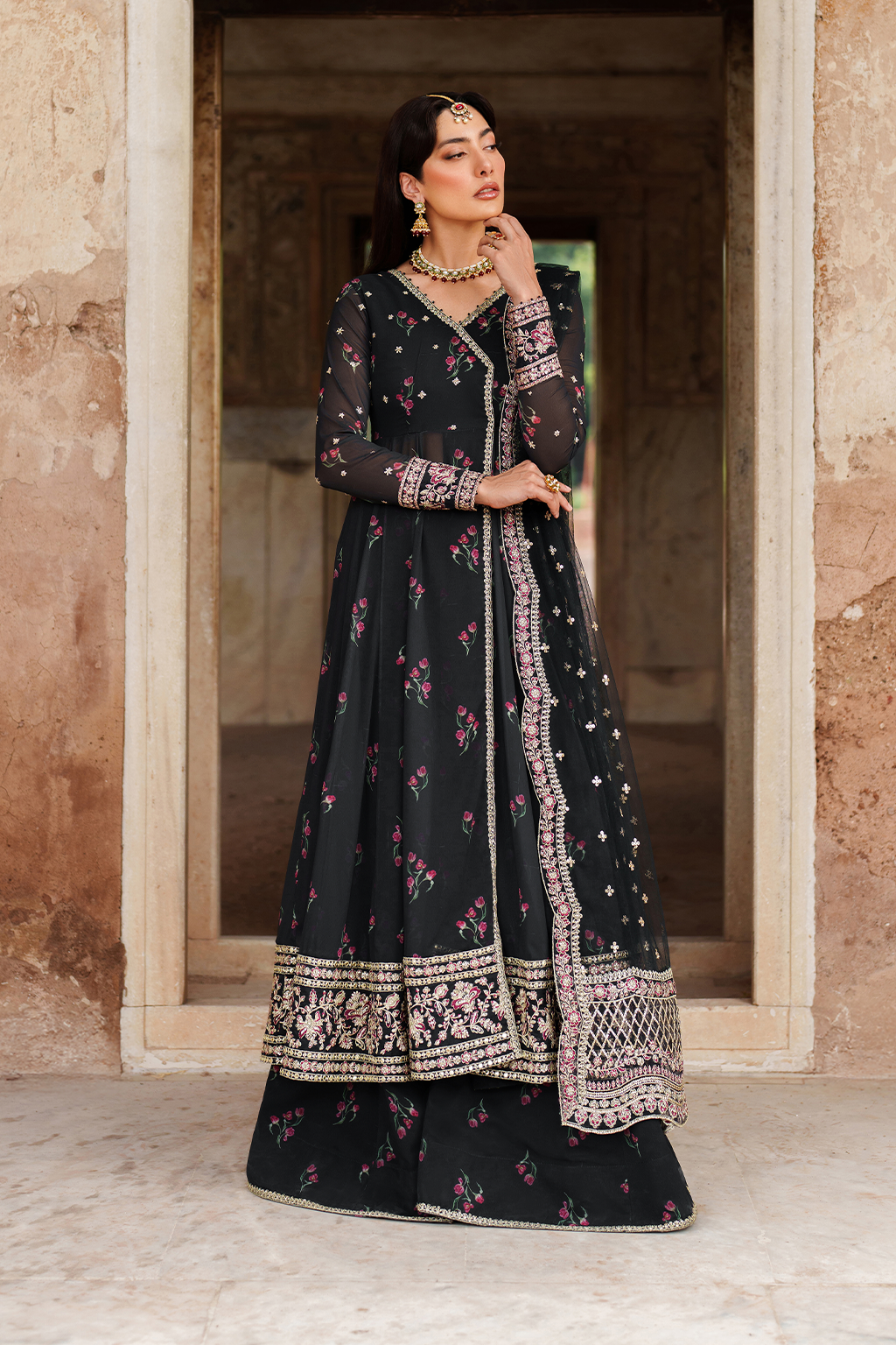 Iznik | Printed Formal | UE-550 Printed Chiffon
