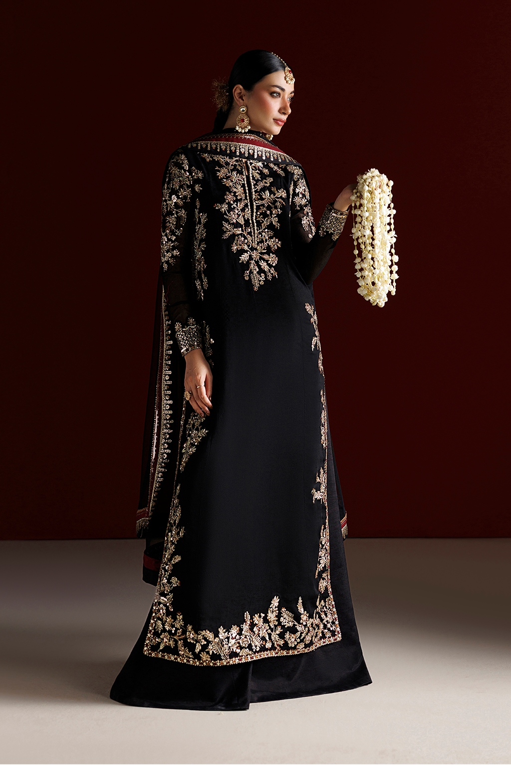 Iznik Semi Formals | CC-107 Embroidered Chiffon