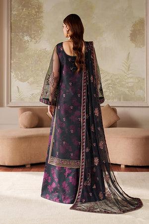 Zarif Zaneera Ashaal black sequins embroidered formal dress