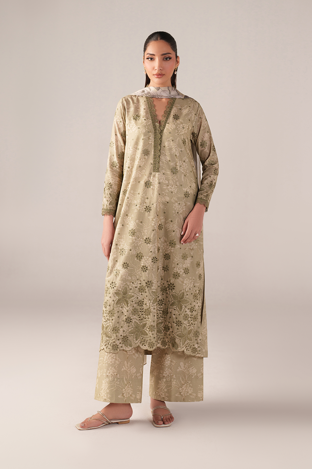 Iznik Spring Summer '26 | SS-07 Embroidered Lawn