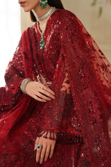 Baroque |  CH14-01 | EMBROIDERED NET UNSTITCHED