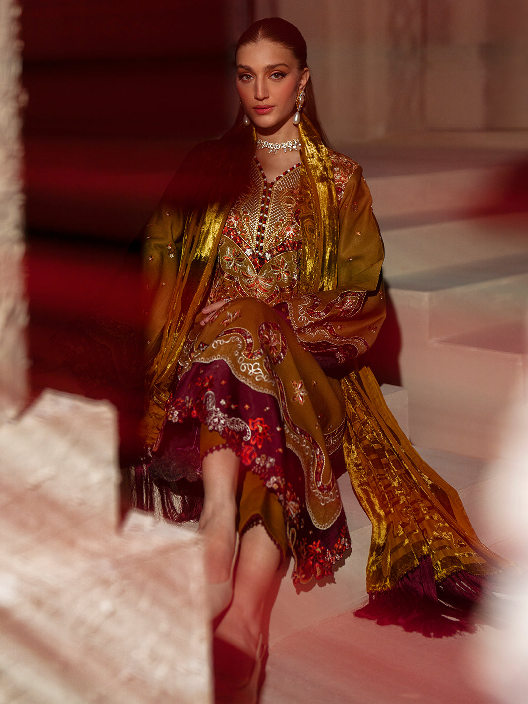 Binilyas | 163 - A | 3 PC Kotrai | Saqqara Fall Winter '25