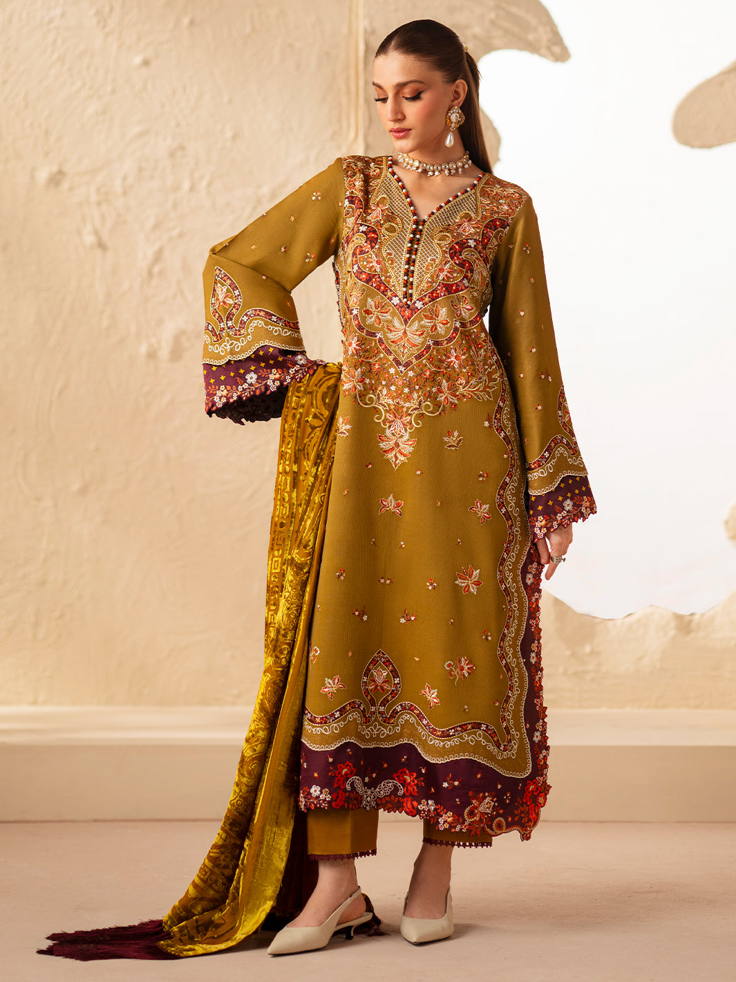 Binilyas | 163 - A | 3 PC Kotrai | Saqqara Fall Winter '25