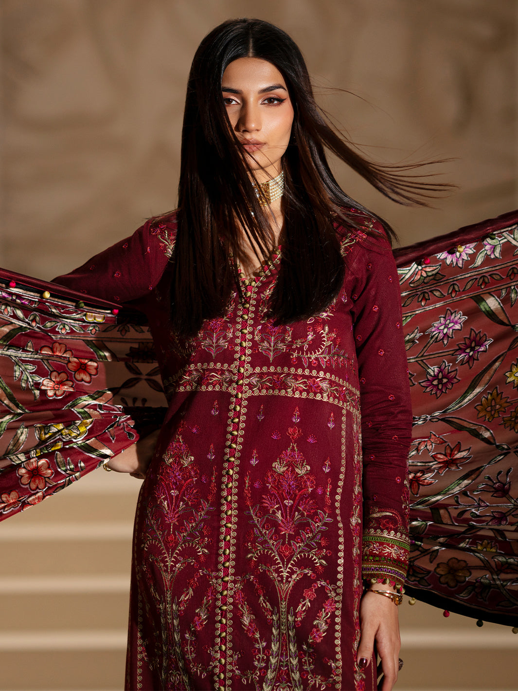 Binilyas | 165 - A | 3 PC Kotrai | Saqqara Fall Winter '25