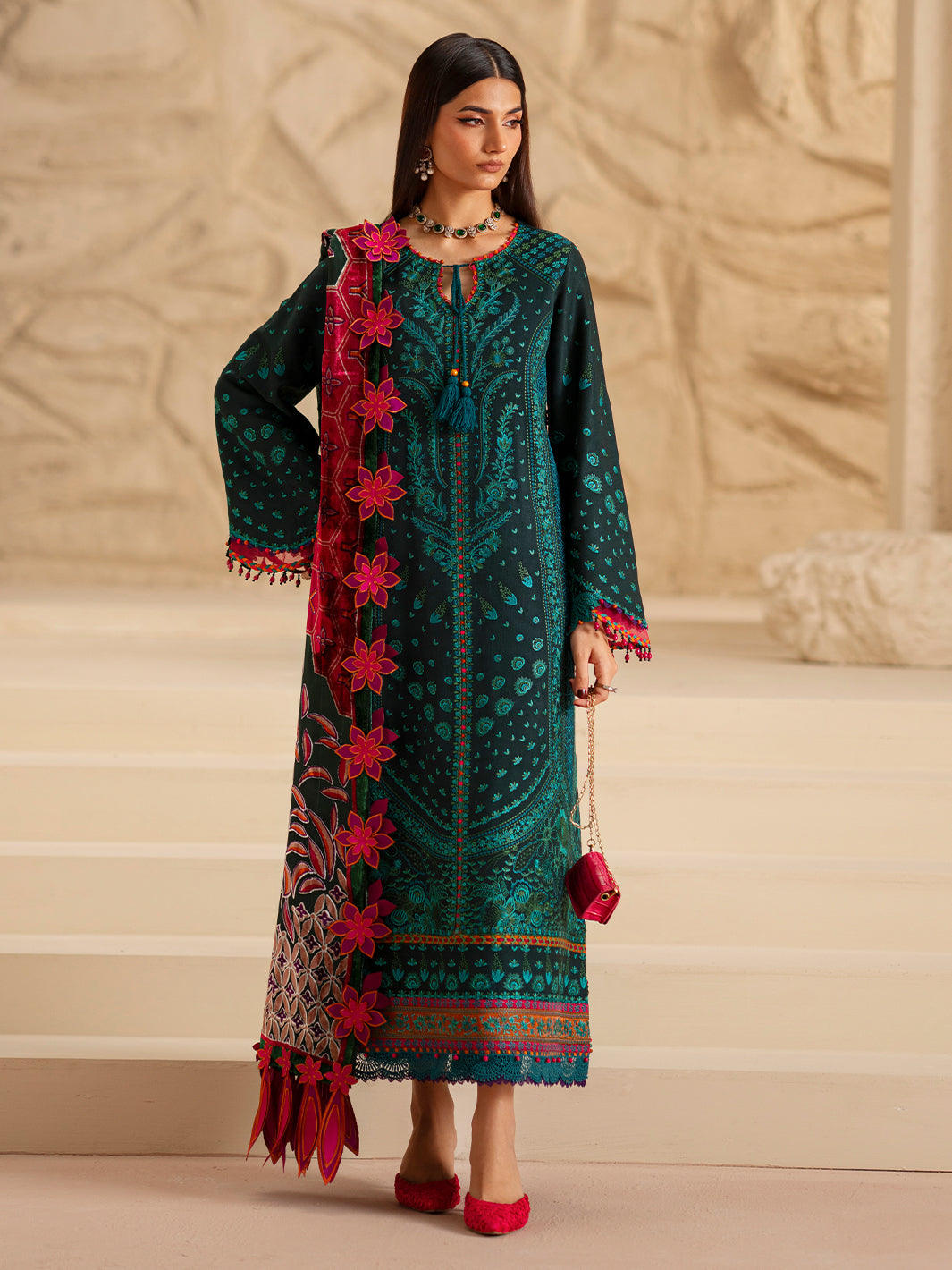 Binilyas | 166 - B | 3 PC Kotrai | Saqqara Fall Winter '25