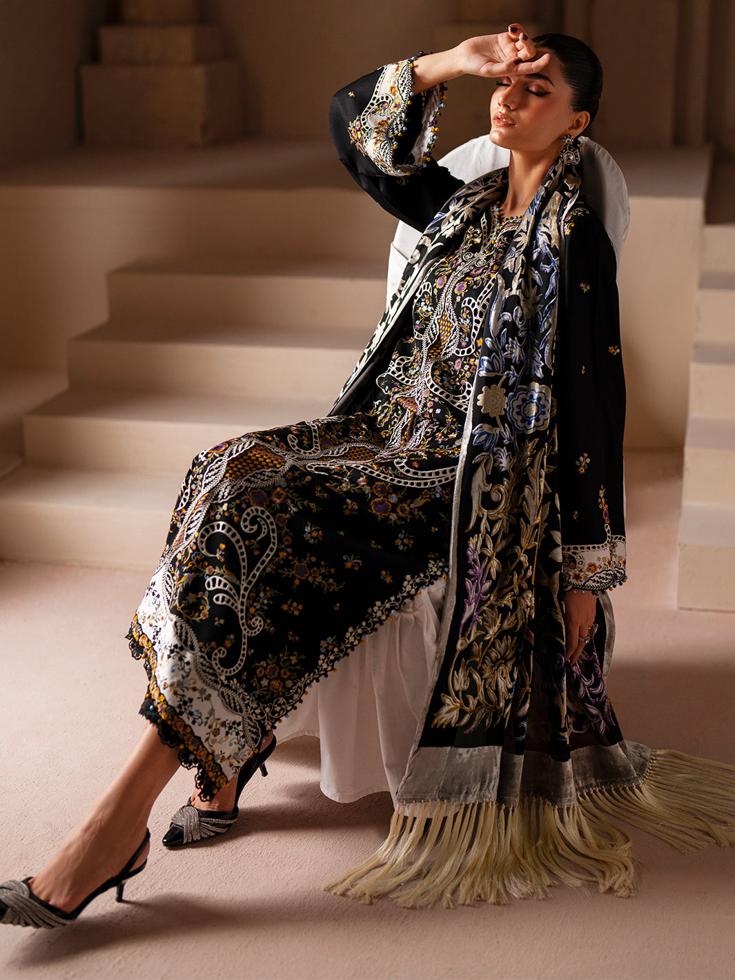 Binilyas | 167 - B | 3 PC Kotrai | Saqqara Fall Winter '25 (Copy)