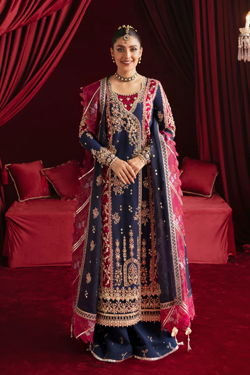 Heer Ranjha Luxury Formals Collection '23 By Qalamkar HR-05 MEHARBANO
