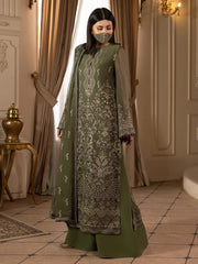 Chandni By Flossie | Orlena - 3 Piece Embroidered Chiffon Dress