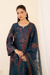 Iznik | Printed Formal | UE-379 Embroidered Pure Jacquard Silk