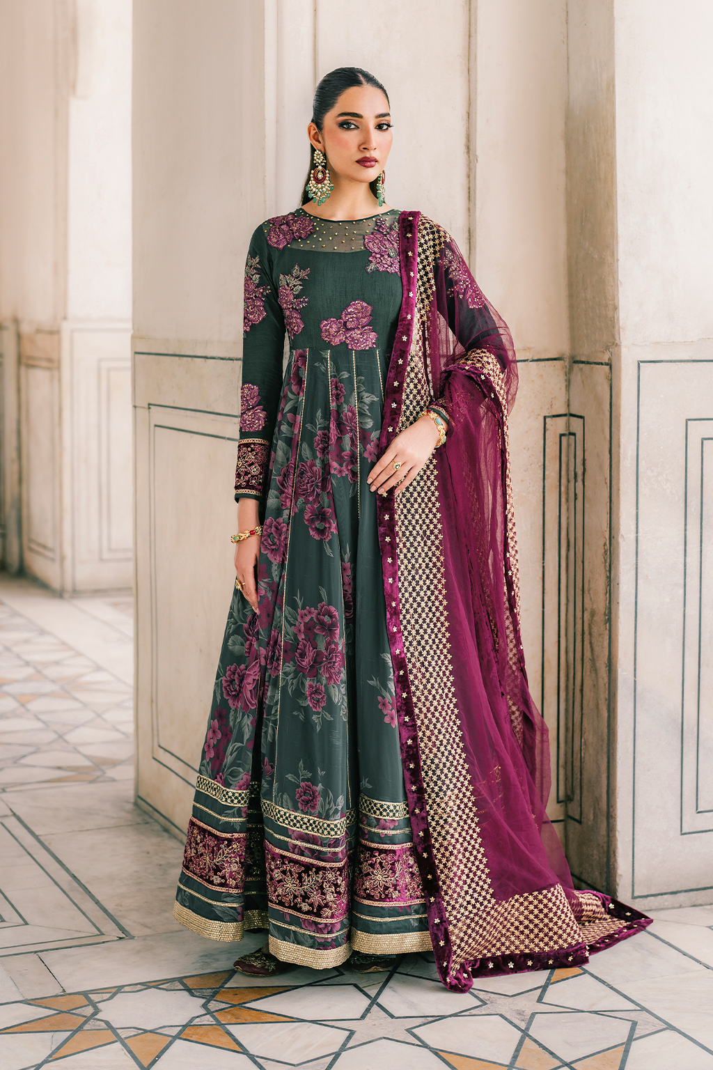 Printed Formals'24 By Iznik UE-319