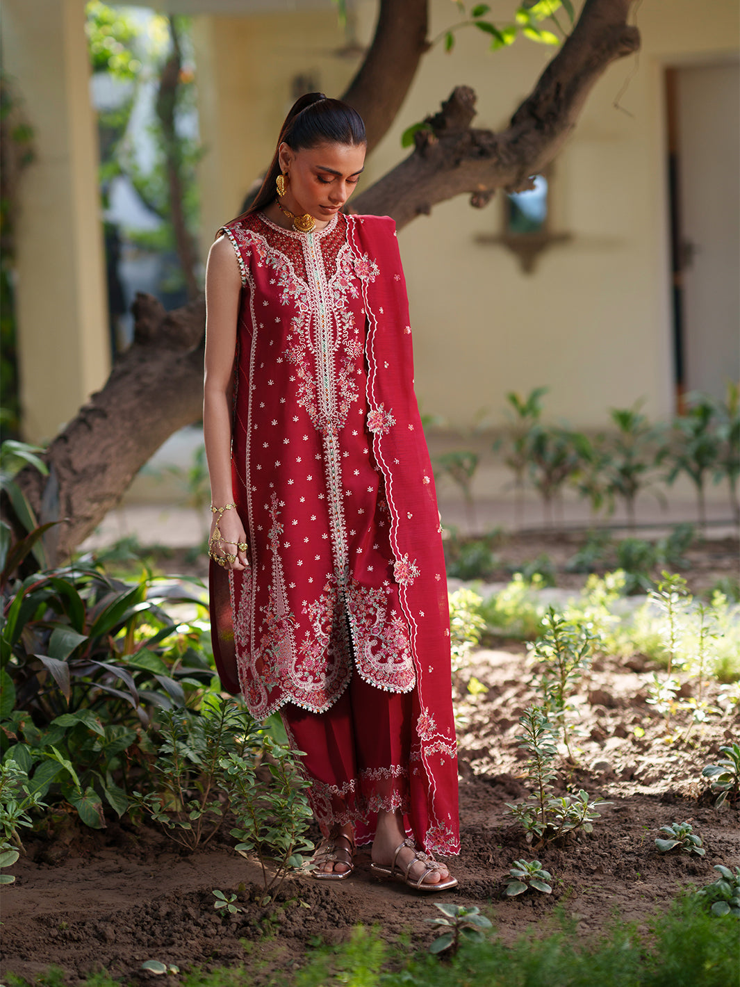 Binilyas Heritage Dore Summer '26 | 176-A | 3 PC Lawn