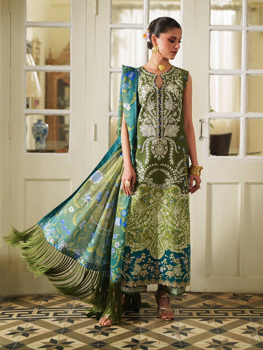 Binilyas Heritage Dore Summer '26 | 177-A | 3 PC Lawn