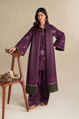 Iznik Winter Chapter '25 | UE-576 Embroidered Khaddar