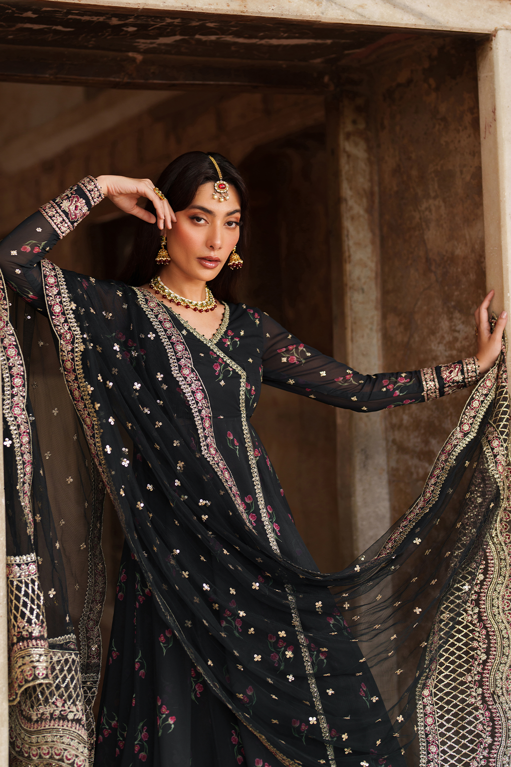 Iznik | Printed Formal | UE-550 Printed Chiffon