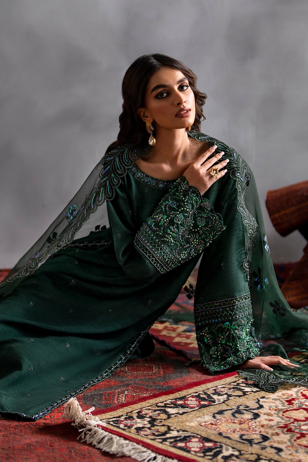 Luxe Raw Silk Collection'24 By Iznik IRS-12