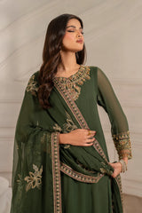 Iznik | Luxury Formal | UE-416 Embroidered Chiffon