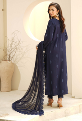 Mushak by HumDum | D08 | 3PC Embroidered Lawn Suit