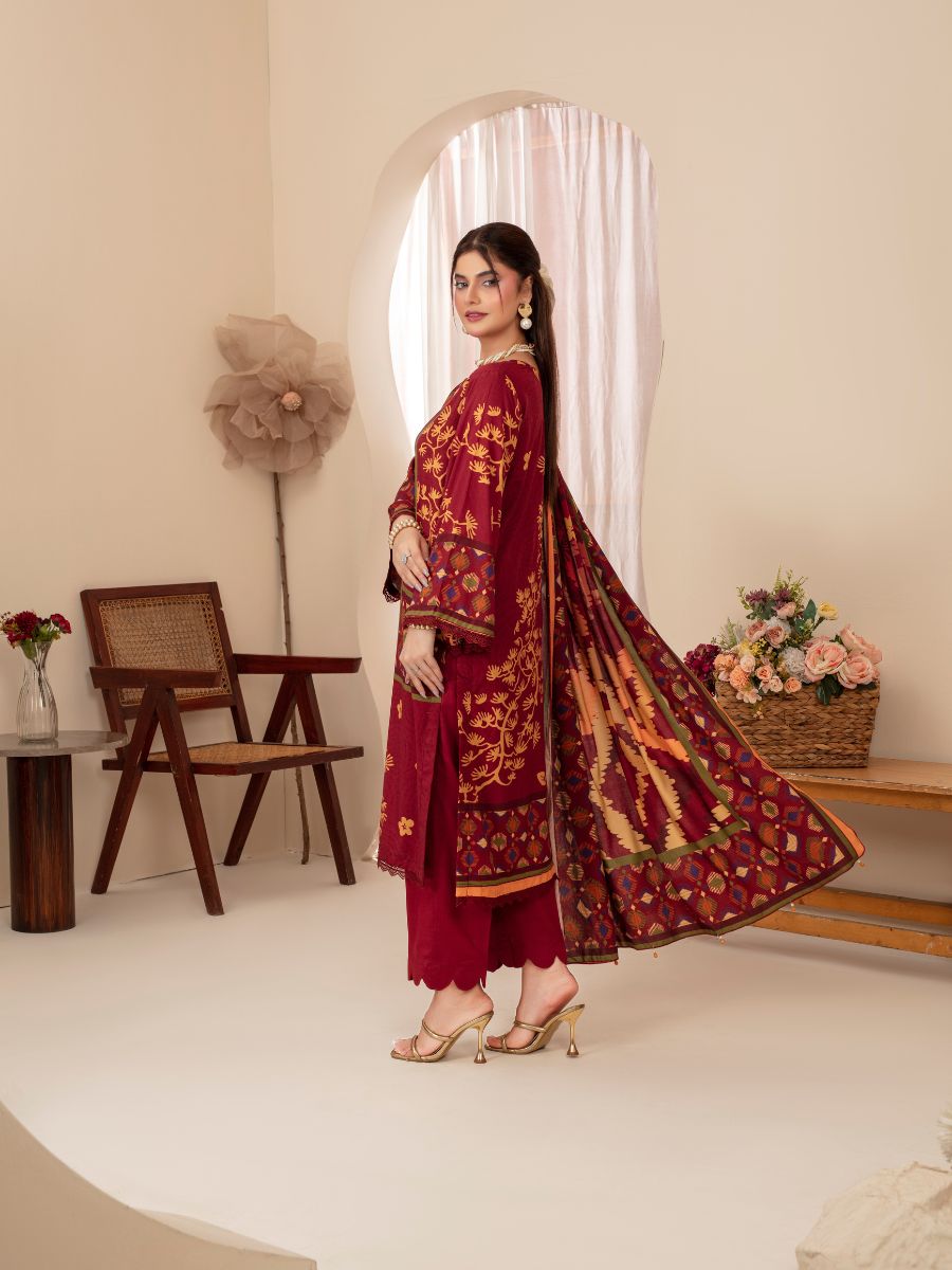 Feroza | Linen d-5 | Fabiha Vol-1