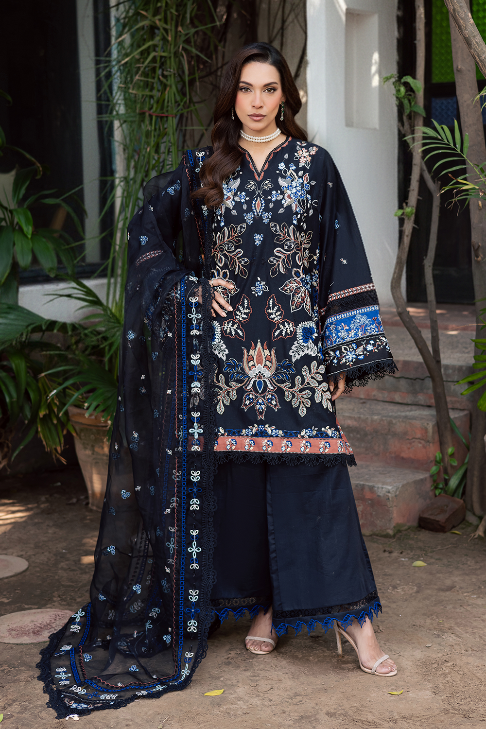 Celia Luxury Lawn '26 By Zarposh | ZELINE