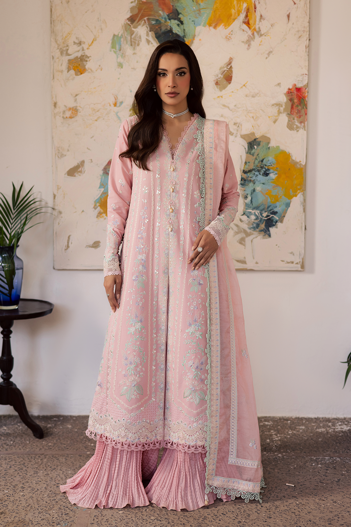 Celia Luxury Lawn '26 By Zarposh | LIYANA