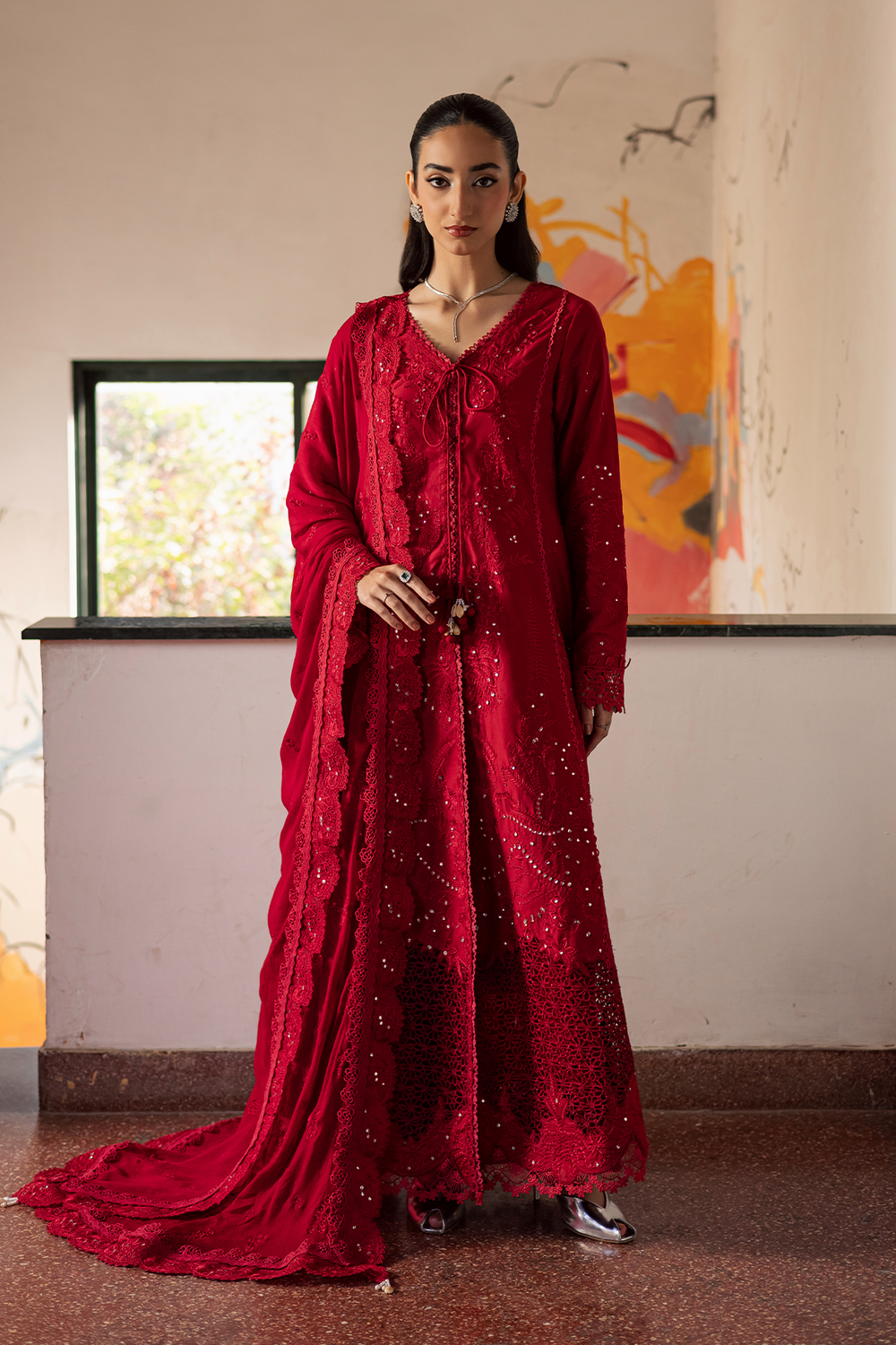 Celia Luxury Lawn '26 By Zarposh | ARDYN