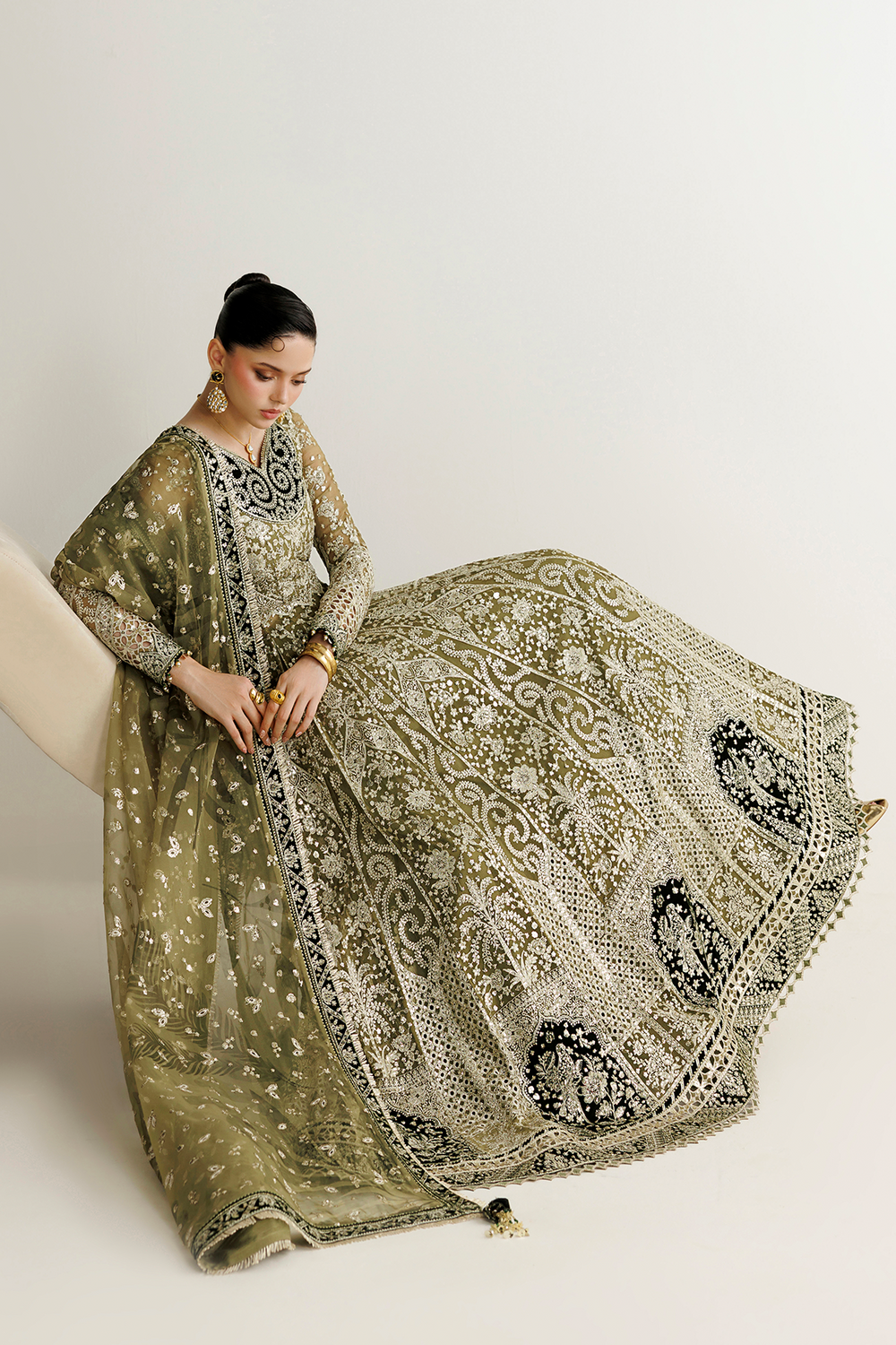 Jazmin Formals | EMBROIDERED CHIFFON UC-3141