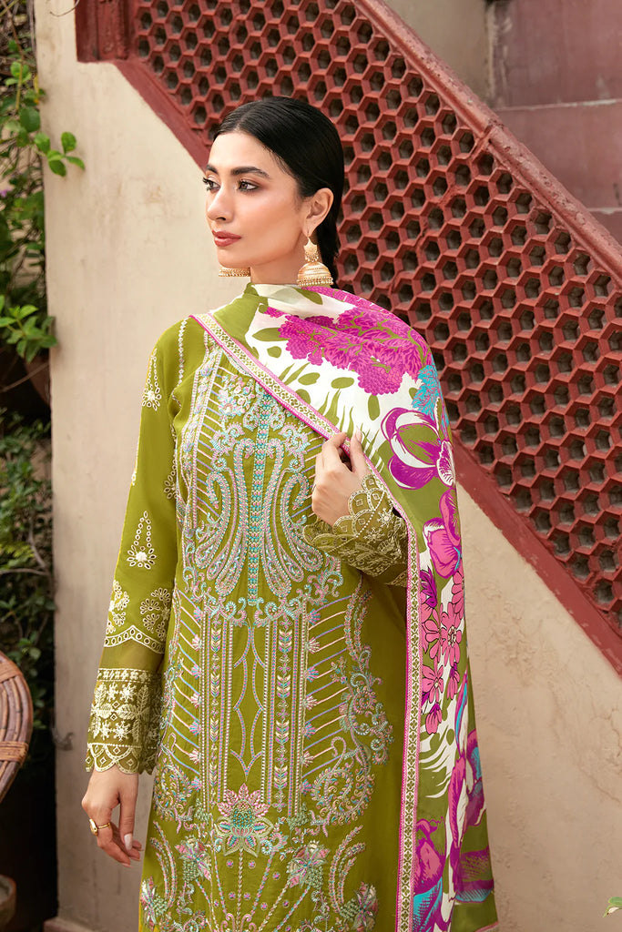 Mashaal Luxury Lawn Vol 3 Collection '24 By Ramsha L-807