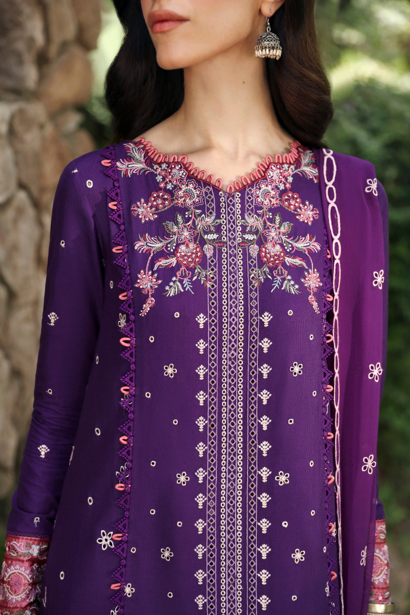 Qlinekari Linen Collection'24 By Qalamkar LM-15 Eimera