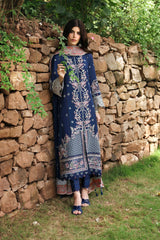 Qlinekari Linen Collection'24 By Qalamkar LM-06 Cadhla