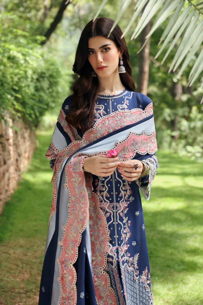 Qlinekari Linen Collection'24 By Qalamkar LM-06 Cadhla