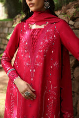 Qlinekari Linen Collection'24 By Qalamkar LM-13 Tara