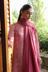 Qlinekari Linen Collection'24 By Qalamkar LM-12 Keira