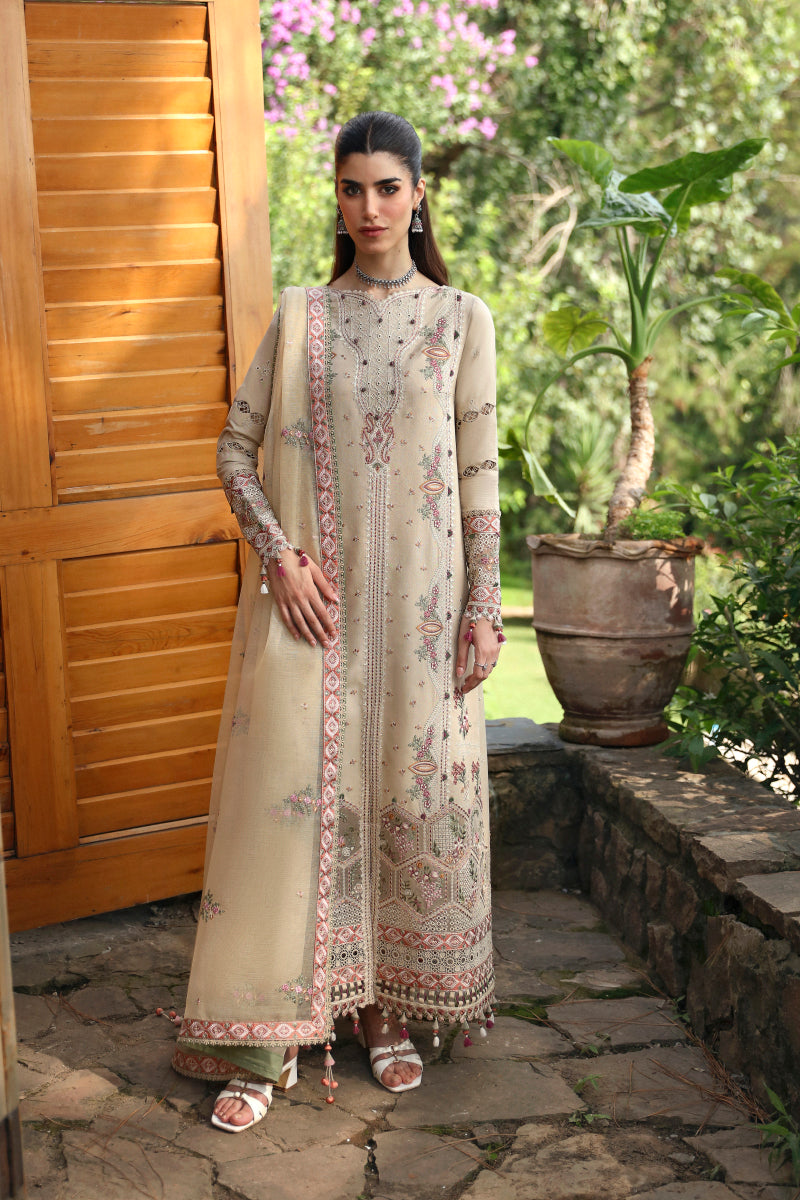 Qlinekari Linen Collection'24 By Qalamkar LM-11 Zia