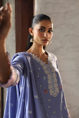 Qlinekari Linen Collection'24 By Qalamkar LM-09 Lorna