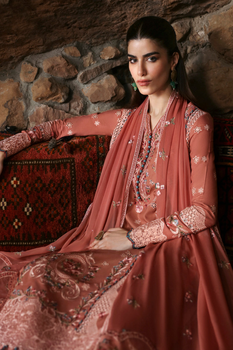 Qlinekari Linen Collection'24 By Qalamkar LM-03 Luan