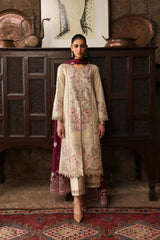 Qlinekari Linen Collection'24 By Qalamkar LM-01 Faye