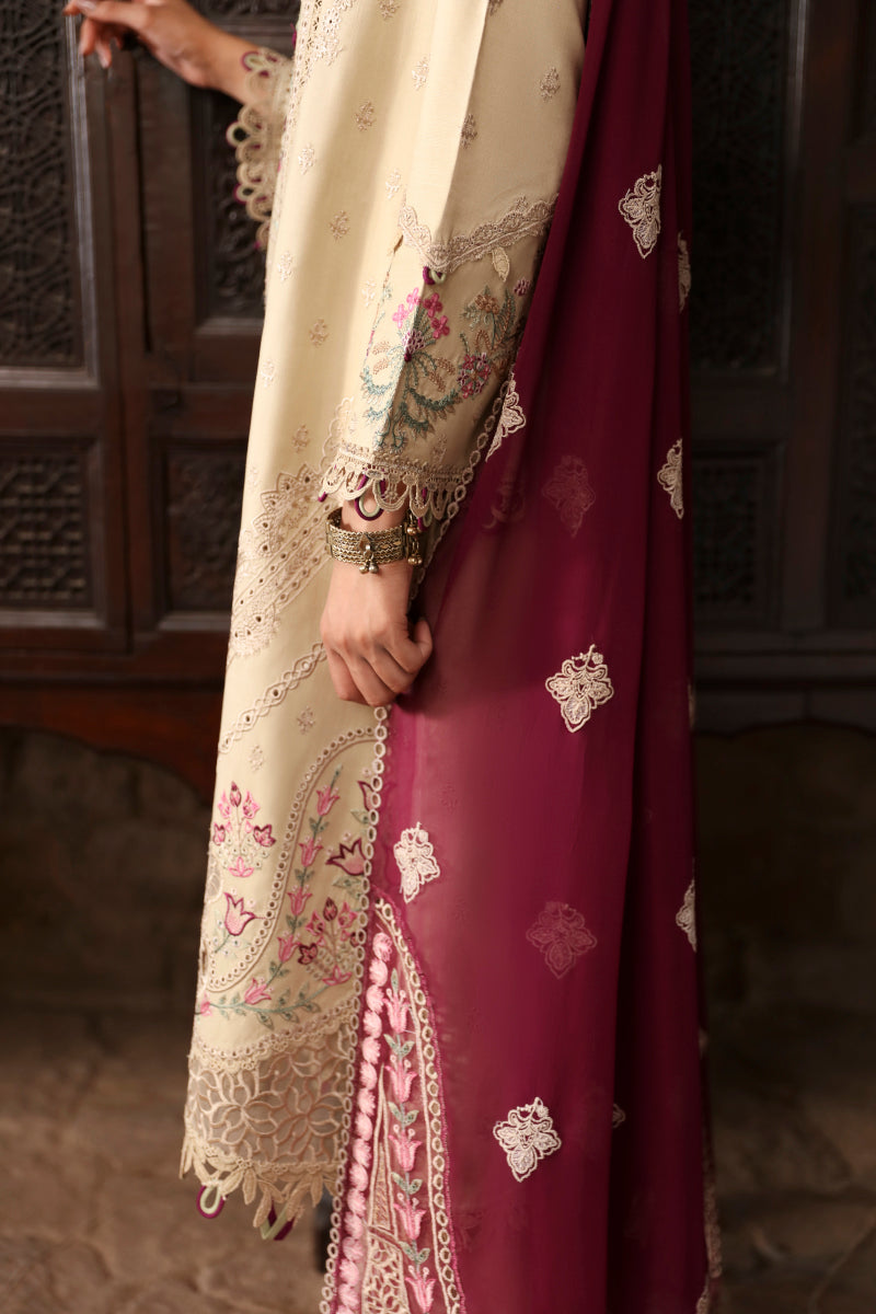 Qlinekari Linen Collection'24 By Qalamkar LM-01 Faye