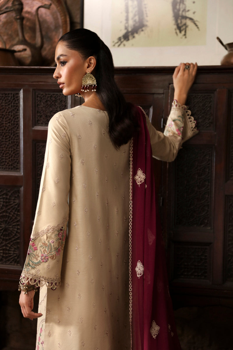 Qlinekari Linen Collection'24 By Qalamkar LM-01 Faye