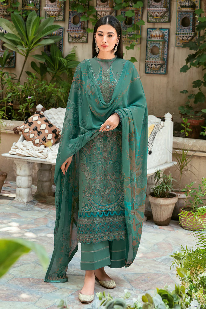 Mashaal Luxury Lawn Vol 3 Collection '24 By Ramsha L-804