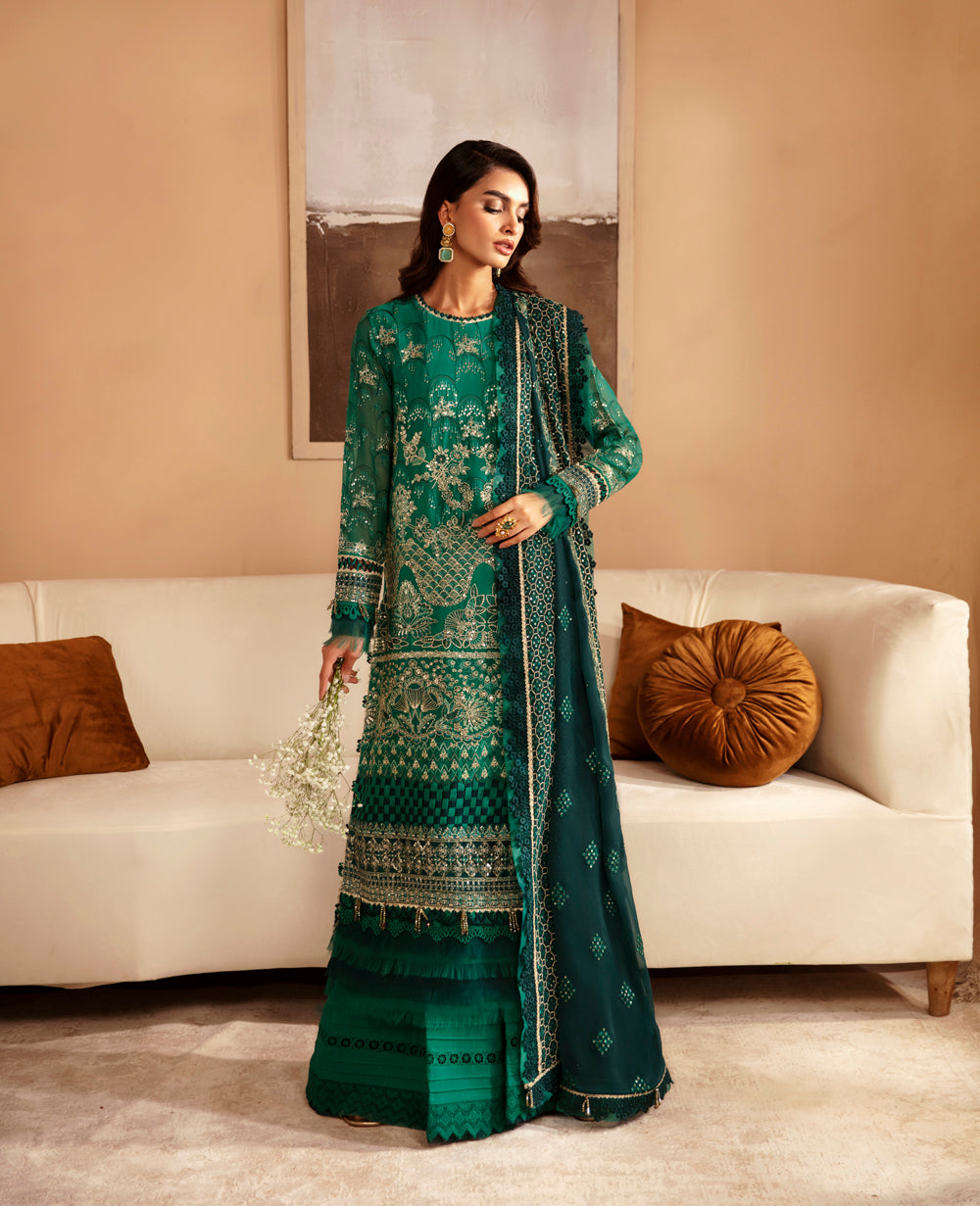 Raahi Unstitched Luxury Collection'24 By Xenia Formals Mirai