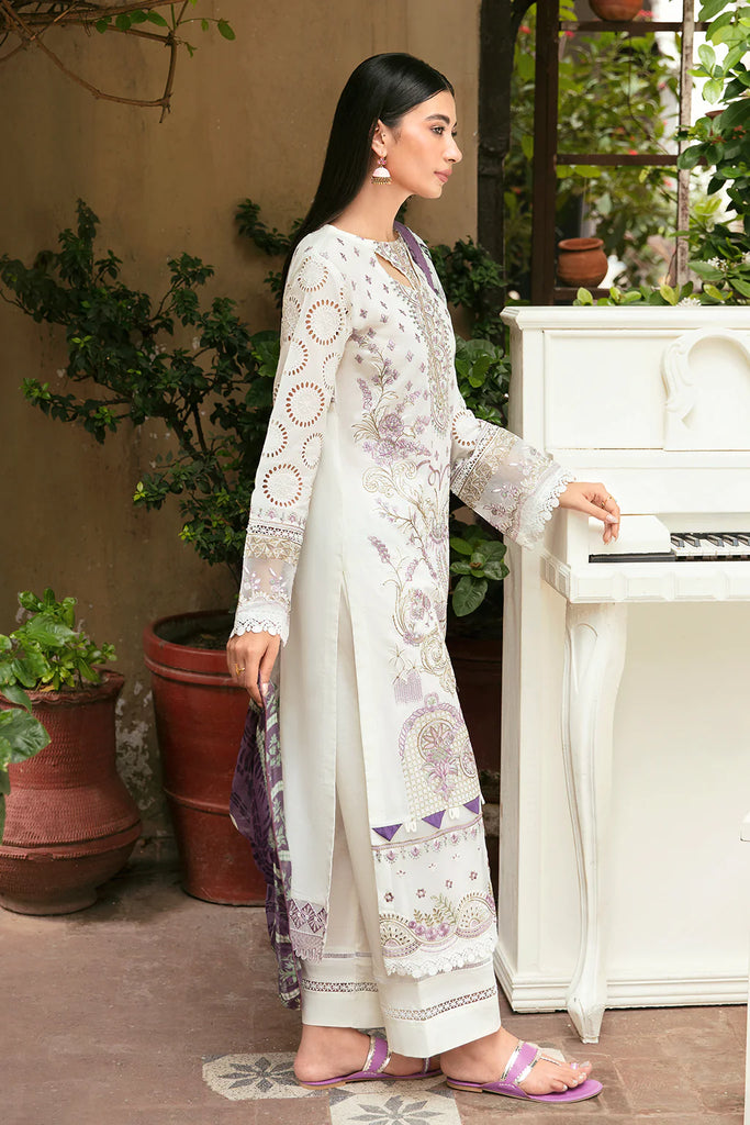 Mashaal Luxury Lawn Vol 3 Collection '24 By Ramsha L-809
