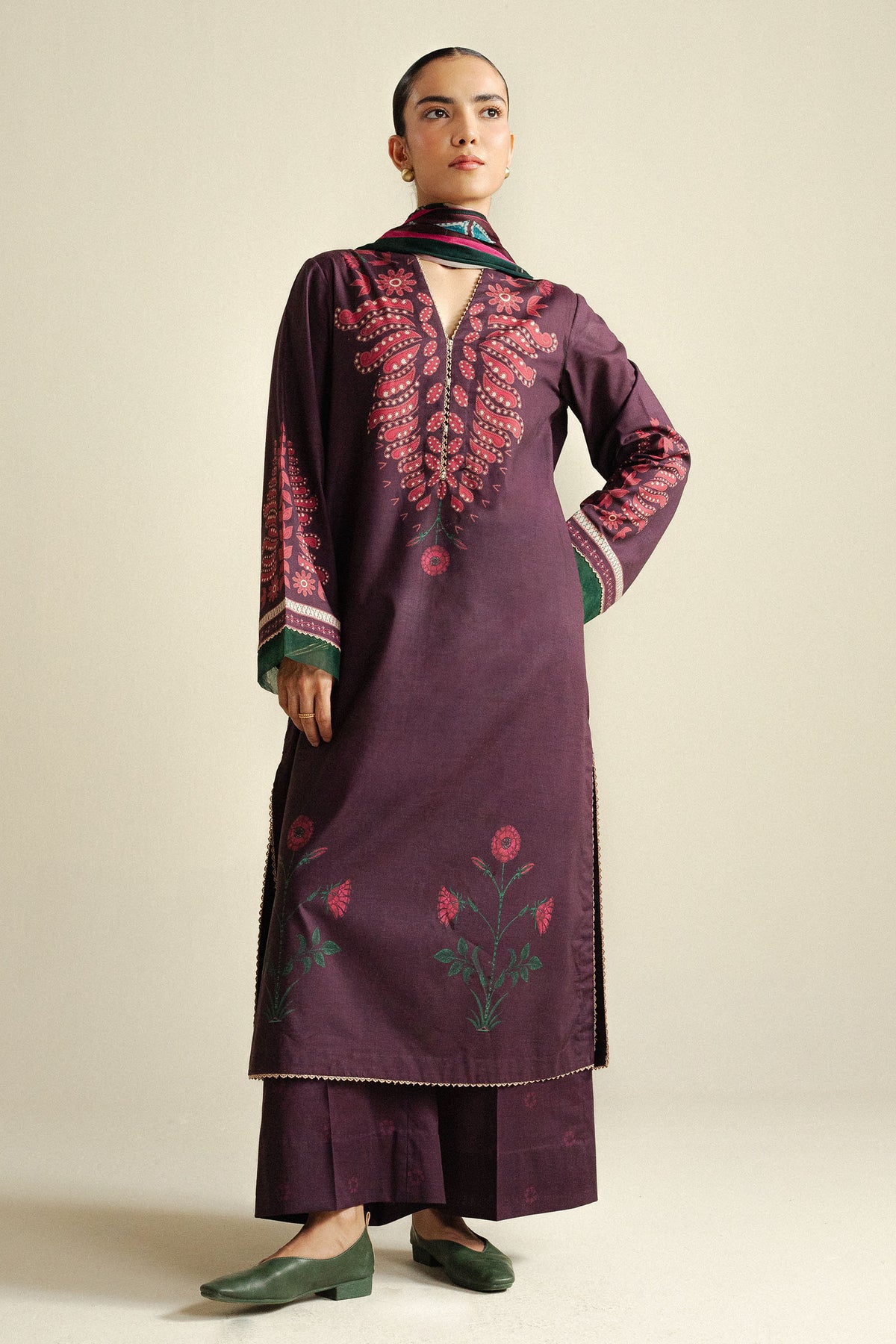 Zara Shahjahan | Lilt-7A | COCO Prints '25  Drop - Four