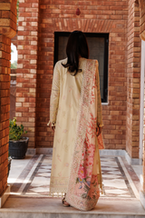 Emaan Adeel Mirabelle Festive Luxury Lawn '26 | BLOSSOM BLISS