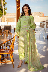 Premium Summer Collection '25 | Elaheh | 3PC Embroidered Lawn Suit