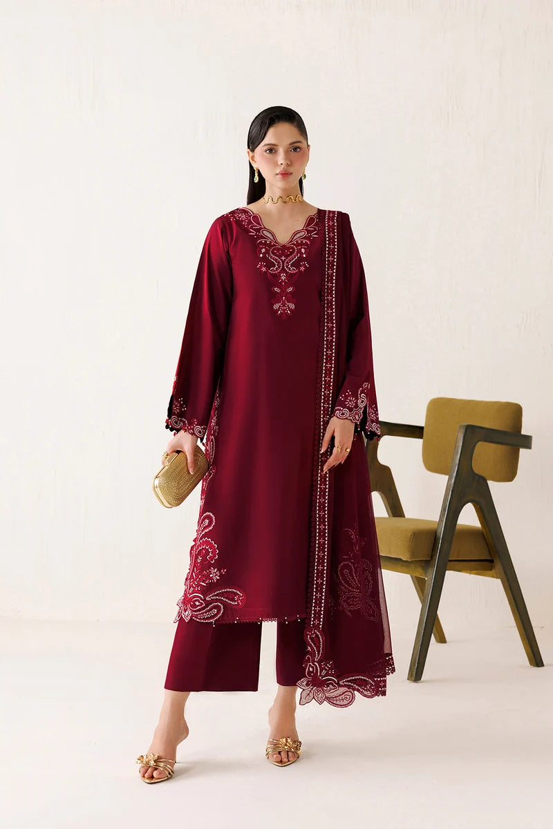 Farasha | Veira Raw Silk '26 | Crimson Spell